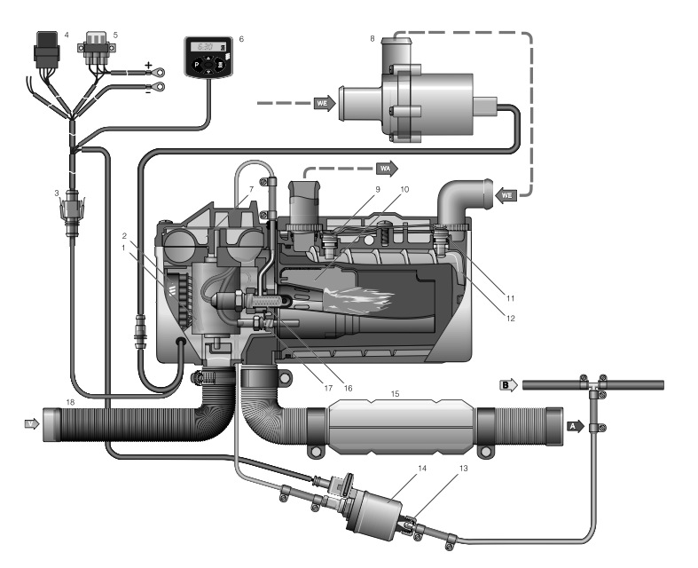 Eberspacher hydronic инструкция